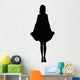 Woman Skirt Classy Petite Wall Decal