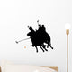 Game Polo Players Wall Decal