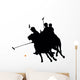 Game Polo Players Wall Decal