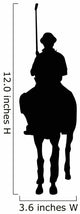 Polo Sport Silhouette Wall Decal
