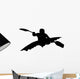 Kayaking Silhouette Wall Decal