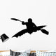 Kayaking Silhouette Wall Decal
