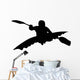 Kayaking Silhouette Wall Decal