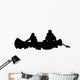 Canoing Silhouette Wall Decal