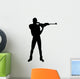 Air Soft Rifle Silhouette Wall Decal