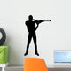Air Soft Rifle Silhouette Wall Decal