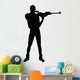 Air Soft Rifle Silhouette Wall Decal