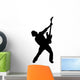 Amped Rockstar Music Silhouette Wall Decal
