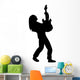 Guitarist Solo Music Silhouette Wall Decal