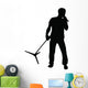 Rockstar Singer Music Silhouette Wall Decal