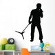 Rockstar Singer Music Silhouette Wall Decal