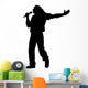 Rock and Roll Singer Wall Decal