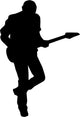 Guitar Player Rockstar Wall Decal