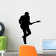 Guitar Player Rockstar Wall Decal