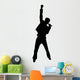 Rockstar Singer Silhouette Wall Decal