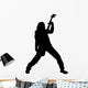 Power Metal Rockstar Music Wall Decal