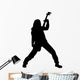 Power Metal Rockstar Music Wall Decal