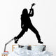 Power Metal Rockstar Music Wall Decal