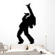 Rockstar Metal Singer Silhouette Wall Decal