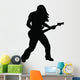 Long Haired Rockstar Wall Decal