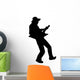 Blues Boy Rockstar Guitar Wall Decal