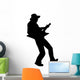 Blues Boy Rockstar Guitar Wall Decal