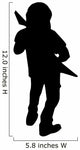 Let-there-be-rock Music Wall Decal
