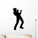 Rnb Vocalist Music Wall Decal