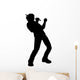 Rnb Vocalist Music Wall Decal