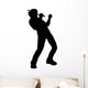 Rnb Vocalist Music Wall Decal