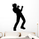 Rnb Vocalist Music Wall Decal