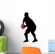 Rugby Silhouette Wall Decal