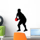 Rugby Silhouette Wall Decal
