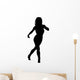 Woman Attractive Dancing Hands Wall Decal