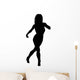Woman Attractive Dancing Hands Wall Decal