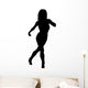 Woman Attractive Dancing Hands Wall Decal