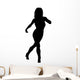 Woman Attractive Dancing Hands Wall Decal