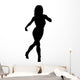 Woman Attractive Dancing Hands Wall Decal
