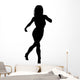 Woman Attractive Dancing Hands Wall Decal