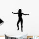 Woman Attractive Dancing Proud Wall Decal