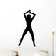 Woman Attractive Dancing 4 Wall Decal