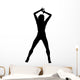 Woman Attractive Dancing 4 Wall Decal
