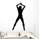 Woman Attractive Dancing 4 Wall Decal