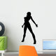 Woman Attractive Dancing 5 Wall Decal