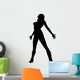 Woman Attractive Dancing 5 Wall Decal