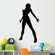 Woman Attractive Dancing 5 Wall Decal