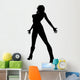 Woman Attractive Dancing 5 Wall Decal