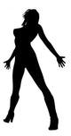 Woman Attractive Dancing 5 Wall Decal
