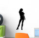 Woman Attractive Heels 1 Wall Decal