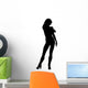 Woman Attractive Heels 1 Wall Decal